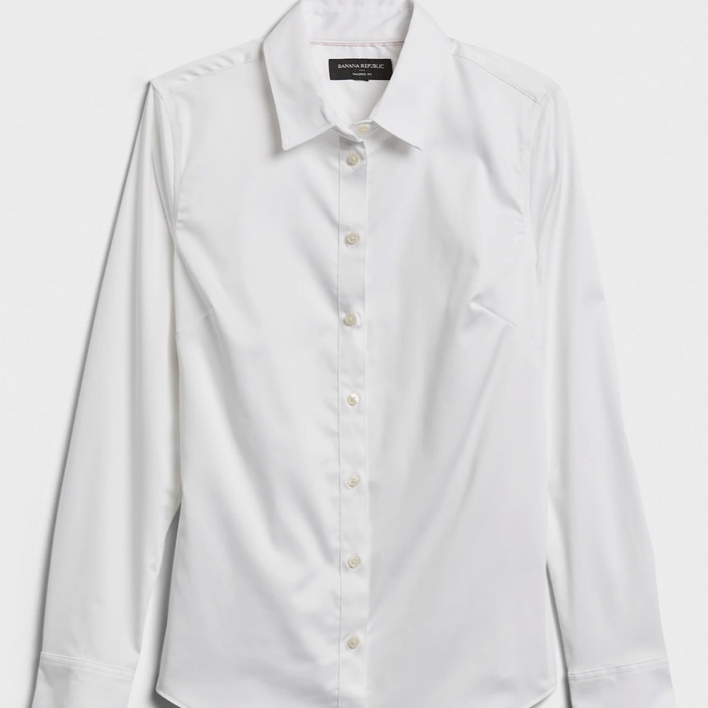 White Button Down - Banana Republic (Non Iron)